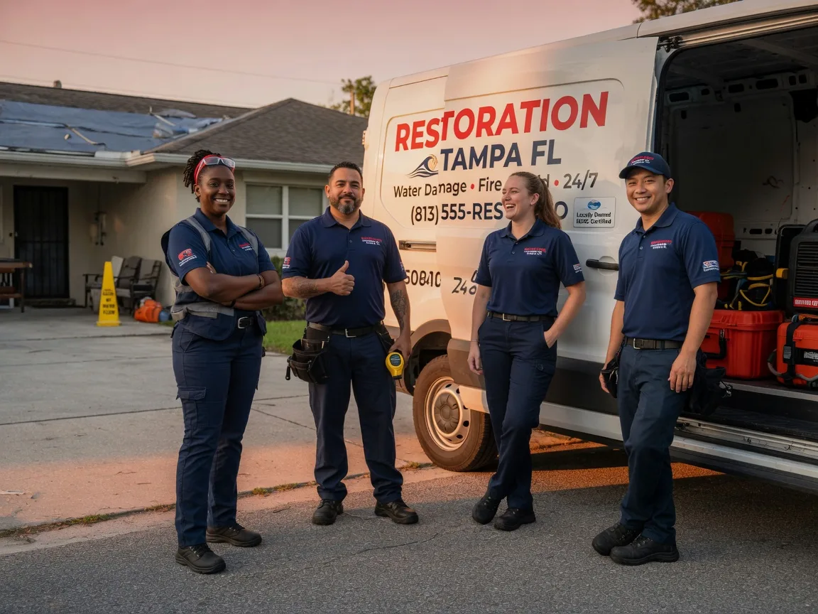 Water Damage Restoration company in Krebs, OK
